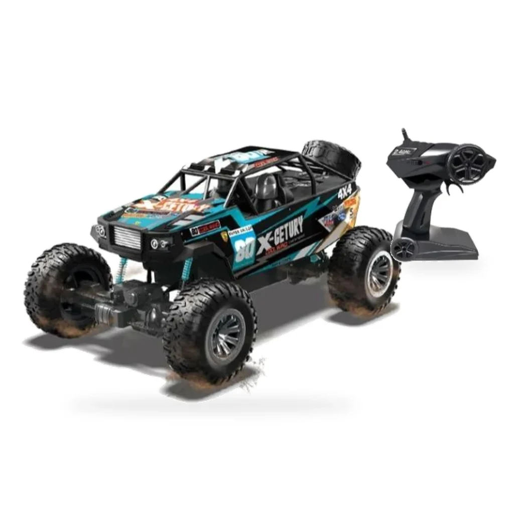 18  Scale RC Alloy Car_Blue