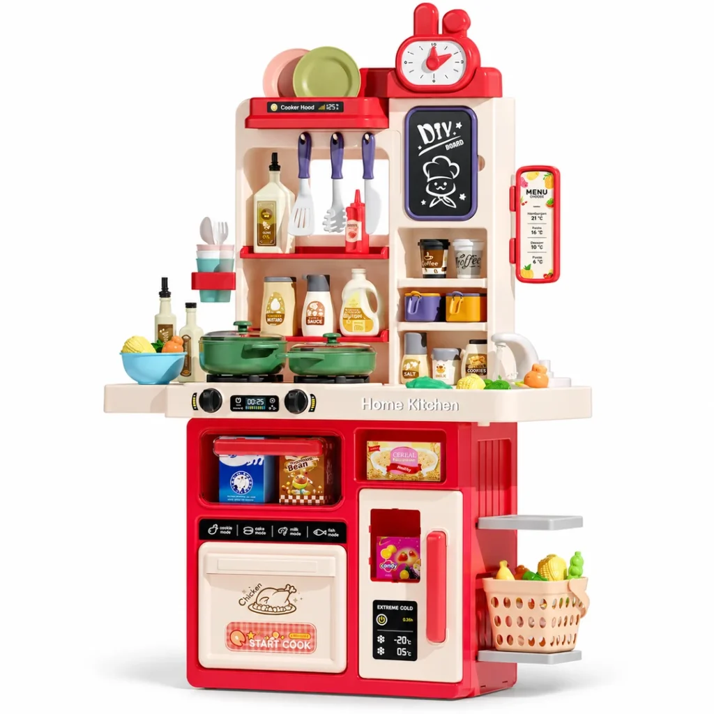 Kids Kitchen Playset Set, 63PCS