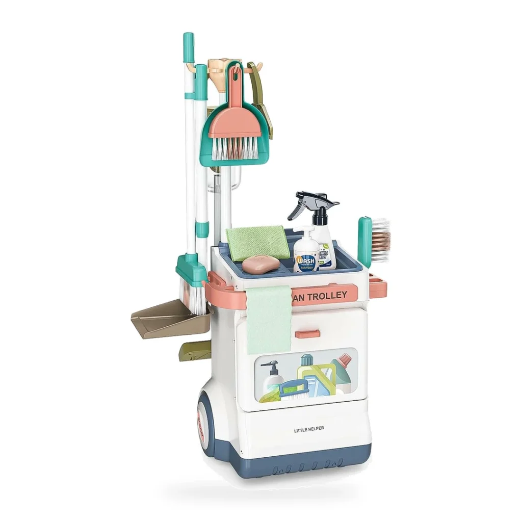 Cleaning Cart Playset (Non-Electric)